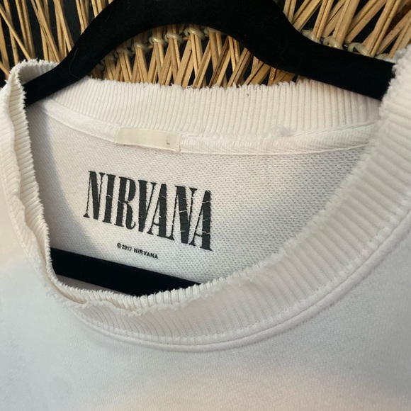 Grunge Nirvana Crewneck Sweatshirt - Picture 6 of 10